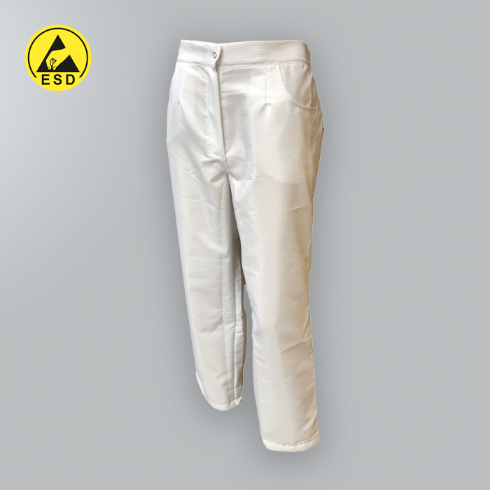 PREMIUM ESD TROUSERS White PREMIUM ESD TROUSERS White